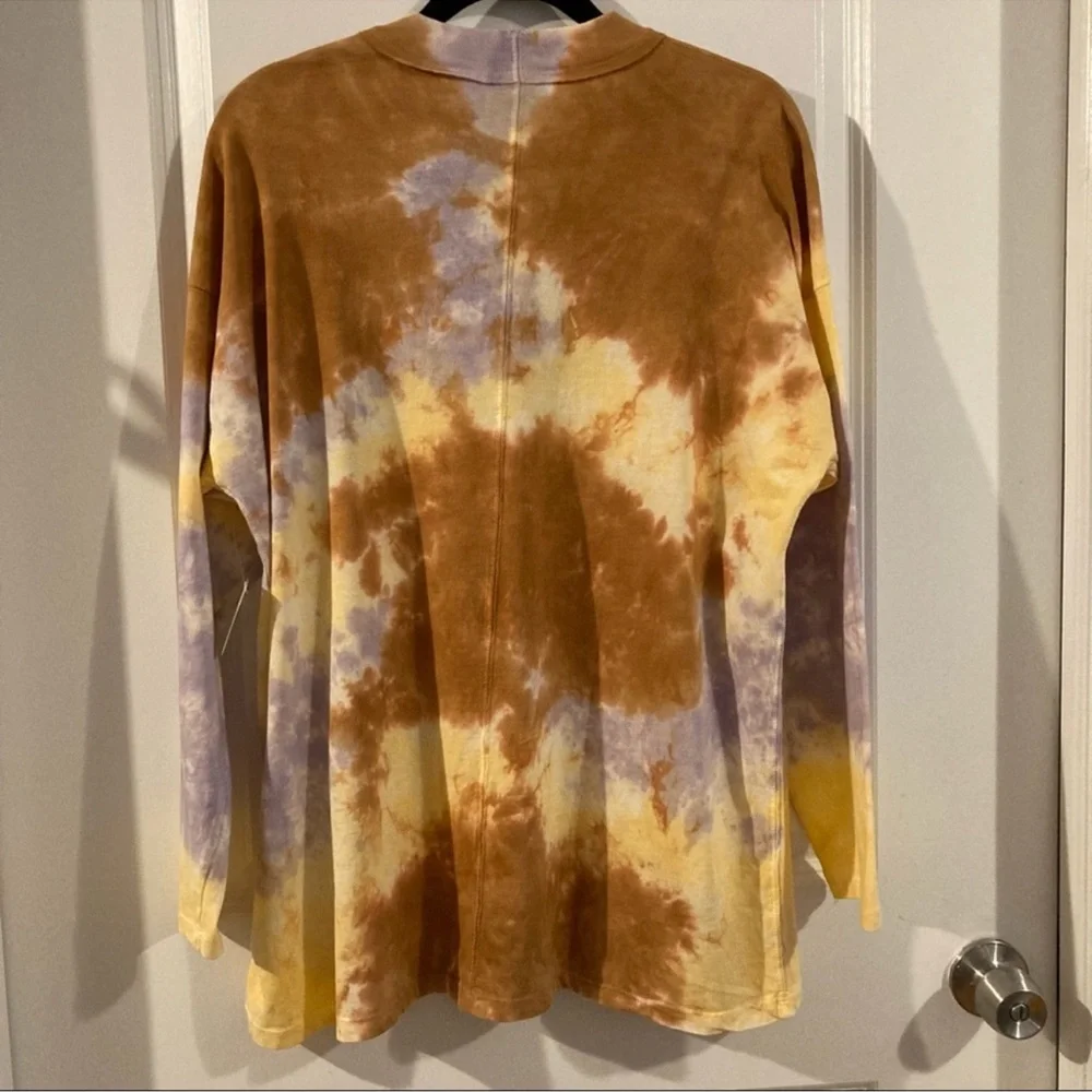 NWT FREE PEOPLE Be Free Tie-Dye Tee Size S
